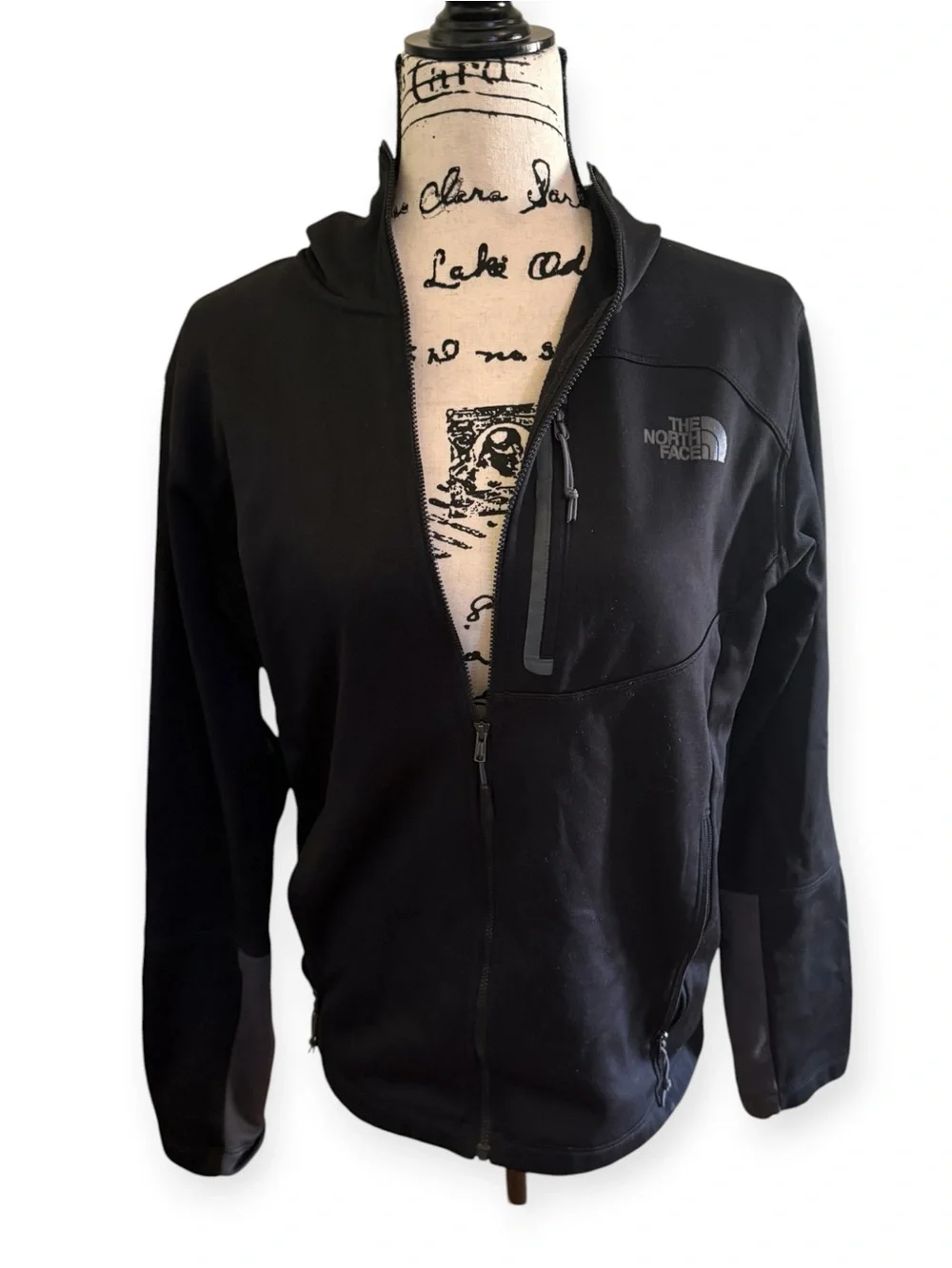 The North Face Black Lightweight Full-Zip Jacket